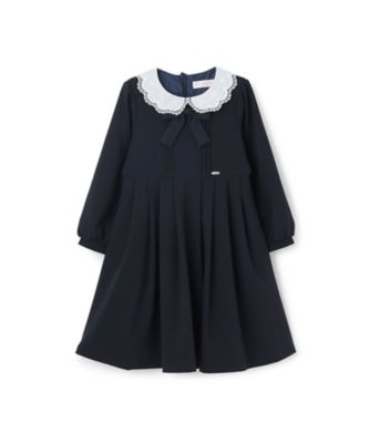 カットワーク刺しゅう襟 ワンピース 6054603 | mezzo piano