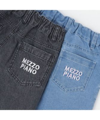 ハートラインストーン デニムパンツ 6061106 | mezzo piano