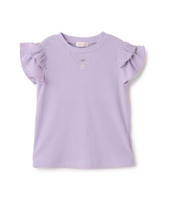 ネックレス刺しゅう 2wayテレコTシャツ 6061217 | mezzo
