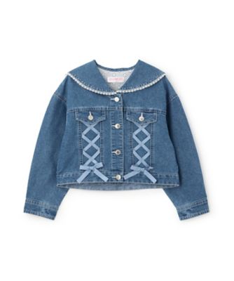 セーラーカラー Gジャン 6061301 | mezzo piano (Baby&Kids