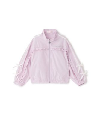 美品メゾピアノ100リボンセットアップピンクTシャツ&フリルスカパンツ2点セット シークレットハニー Secret Honey アクセサリーリボンレースフリル