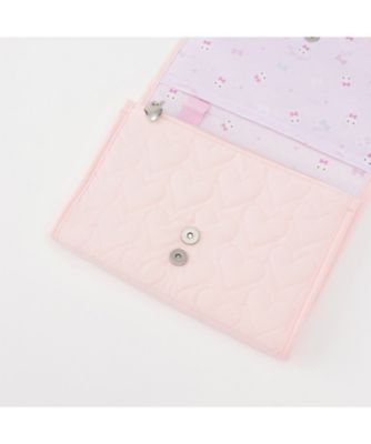 メゾピアノママ ウサギアップリケ母子手帳マルチケース 6061443