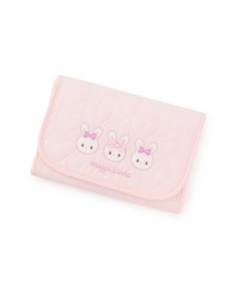 メゾピアノママ ウサギアップリケ母子手帳マルチケース 6061443