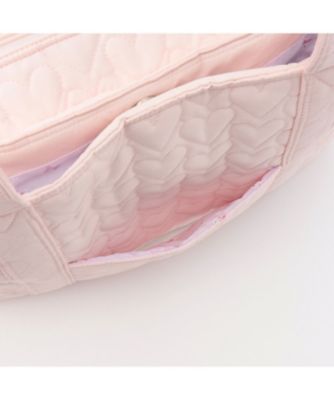 メゾピアノママ ウサギアップリケマザーズバッグショルダー付