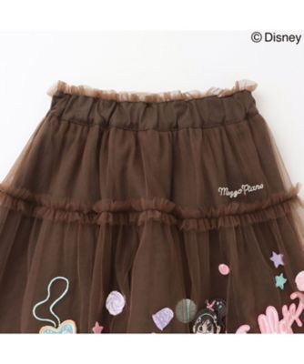 シュガー・ラッシュ 刺繍チュールスカート 6062113 | mezzo