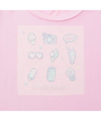 ファンシーポップ刺しゅう 半袖Tシャツ 6062205 | mezzo piano 