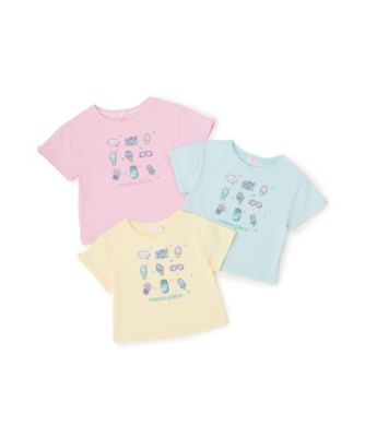 ファンシーポップ刺しゅう 半袖Tシャツ 6062205 | mezzo piano