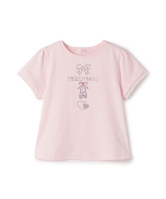 音符刺繍 半袖Tシャツ 6362201 | mezzo piano (Baby&Kids