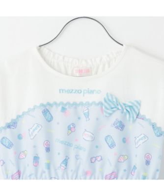 メゾピアノ新品新作タグ付きファンシーポップ柄　ワンピース110 ファンシーポップ柄 ワンピース 6062307 | mezzo piano