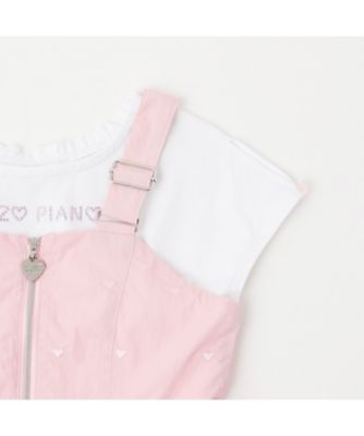 フロントZIPワンピース＆半袖Tシャツセット 6062308
