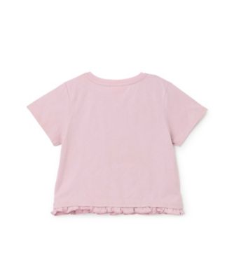 キラキラモチーフロゴ 半袖Tシャツ 6063202 | mezzo piano