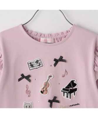 ミュージックワッペン 長袖Tシャツ 6063205 | mezzo piano