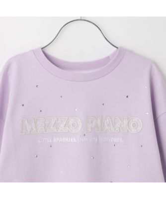 袖ロゴレースライン 長袖Tシャツ 6063219 | mezzo piano