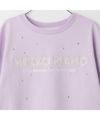 袖ロゴレースライン 長袖Tシャツ 6063219 | mezzo piano