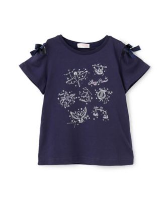 蓄光プリント 星座 半袖Tシャツ 接触冷感 6063227 | mezzo
