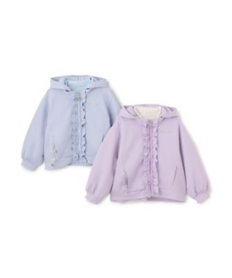 本日限定お値下げ☆ 新品★ メゾピアノ★ブルゾン★アウター★3way★110 ラメダンボールフリル 3wayブルゾン 6063305 | mezzo piano