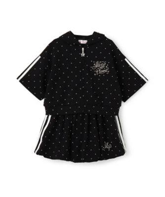 半袖ZIPパーカ＆バルーンスカート セットアップ 接触冷感