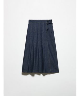 プリーモ 3D デニム ミディ スカート 6101016302 | MAX&Co