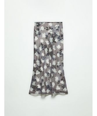 ピローガ 2in1 ジョーゼット アンド ツイル スカート