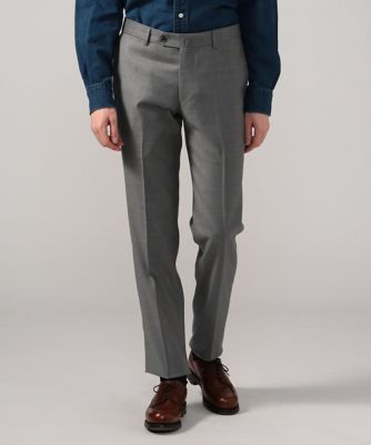 Ｓｕｐｅｒ１３０&rsquo;ｓ　ウールツイル　スリムスラックス　ＴＡＬＬＩＡ　ＤＩ　ＤＥＬＦＩＮＯ　Ｔｒｅｃｅｎｔｏ３６０　Ｓｅｓｓａｎｔａ