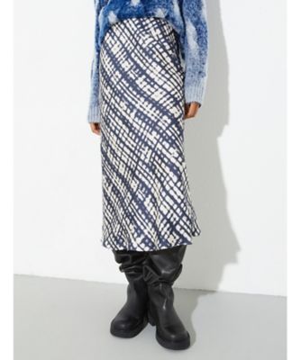 ＜MAX&Co. (Women)＞エリオ　ピュア　シルク　ツイル　ミディ　スカート　６１０６１１５４０２