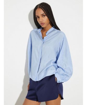 バンダ ストライプ テクスチャード シャツ 6111086102