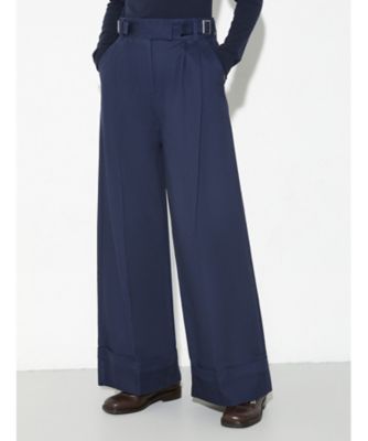 ＜MAX&Co. (Women)＞【送料無料】ガロンナ　ワイドフィット　ギャバジン　パンツ　６１３６０３５４０２