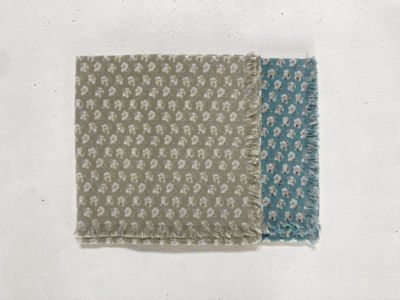 春に❀R&D.M.Co- SMOKEY BURNET GAUZE SHAWL SMOKY BURNET GAUZE SHAWL | R & D.M.Co