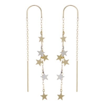 ＜festaria bijou SOPHIA (Women)＞Ｋ１０ＹＧ／Ｋ１０ＷＧ　　ピアス