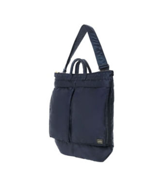 美品☆ヘッドポーター タンカートートバッグ ネイビー 希少美品