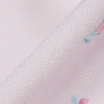 オリジナルボックスつき　ローズつぼみ柄エプロン＆ヘアバンドセット