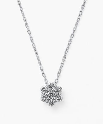 ＜festaria bijou SOPHIA (Women)＞Ｐｔダイヤモンドネックレス　６２４４５－２１２１００１００