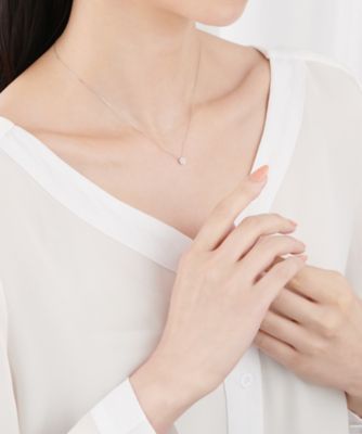 Ｐｔダイヤモンドネックレス　６２４４５－２１２１００１００