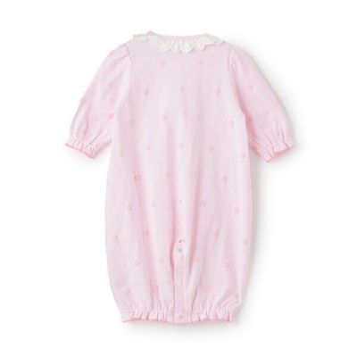 ウサギマスコット付　お花柄２ｗａｙオール　６２５１５０５