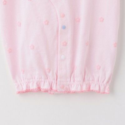 ウサギマスコット付　お花柄２ｗａｙオール　６２５１５０５