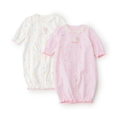 ウサギマスコット付　お花柄２ｗａｙオール　６２５１５０５