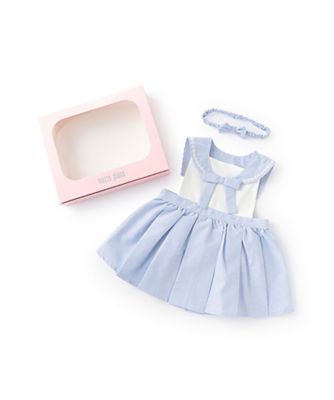 mezzo piano (Baby&Kids)/メゾ ピアノ ＢＯＸつき　セーラーエプロン＆ヘアバンドセット　６２５２５１０