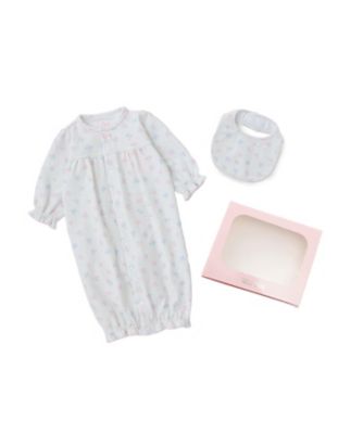 ＜mezzo piano (Baby&Kids)＞フラワーリボン柄２ｗａｙオール＆スタイセット　ＢＯＸ付　６２５４５０１