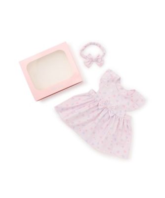 ＜mezzo piano (Baby&Kids)＞フラワーリボン柄エプロン＆ヘアバンドセット　ＢＯＸ付　６２５４５０６