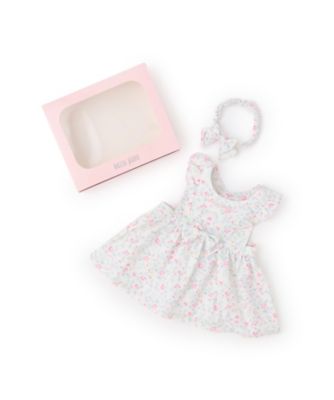 BOX付 フラワー柄エプロン＆ヘアバンドセット 6261504