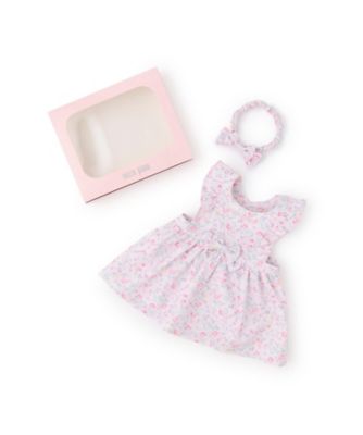 BOX付 フラワー柄エプロン＆ヘアバンドセット 6261504