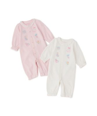 うさぎ刺繍2wayオール 6261507 | mezzo piano (Baby&Kids