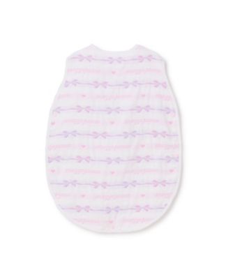 リボン柄 4重ガーゼ スリーパー 6261516 | mezzo piano