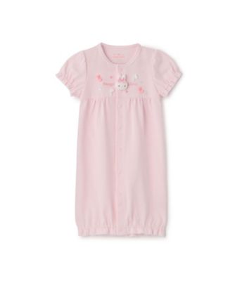 メゾピアノ 半袖 Tシャツ うさぎ パフェ キャンディ 90cm ウサギマスコット付 半袖2wayオール 6262502 | mezzo piano