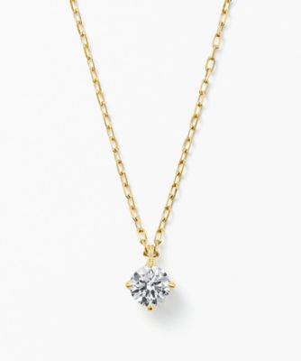 ＜festaria bijou SOPHIA (Women)＞Ｋ１８ＹＧダイヤモンドペンダント　６２７２１－２２１１００１５０