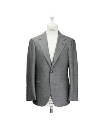 R*d様 【美品】リングヂャケット スーツ セットアップ グレー モヘヤ シルク 4PLY フライヤーモヘヤ グレースーツ RT026S62B | RING