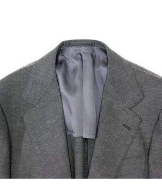 R*d様 【美品】リングヂャケット スーツ セットアップ グレー モヘヤ シルク 4PLY フライヤーモヘヤ グレースーツ RT026S62B | RING