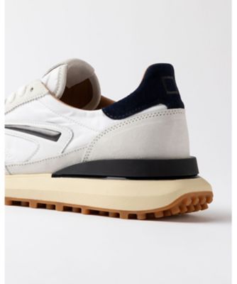 スニーカー ATHLETA NYLON WHITE－BLUE AT