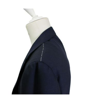 美品✨高級　RING JACKET モヘヤ　シルク　スーツ　紺　ストライプ　XL 4PLY フライヤーモヘヤ ネイビースーツ RT026S62X | RING