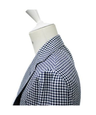 4者混 ネイビー千鳥ジャケット RT056S62X | RING JACKET
